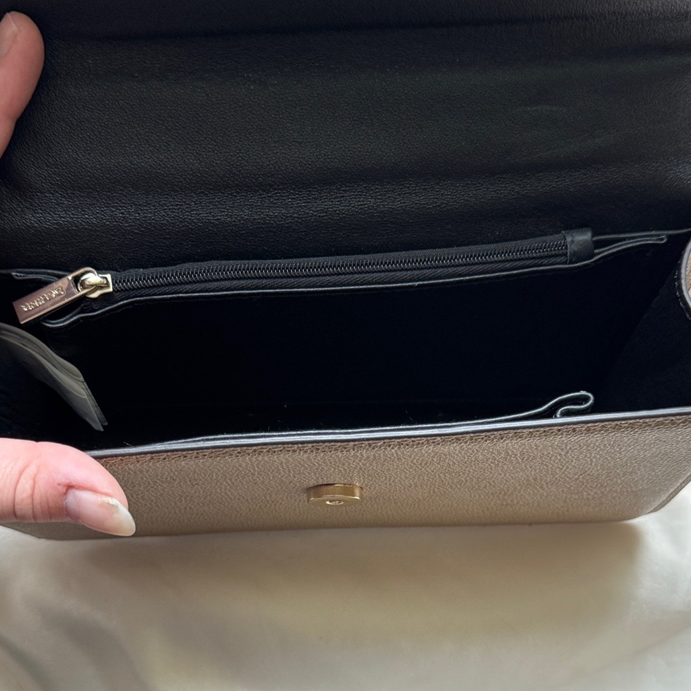 Danier Taupe Mini Bag - Picture 6 of 11